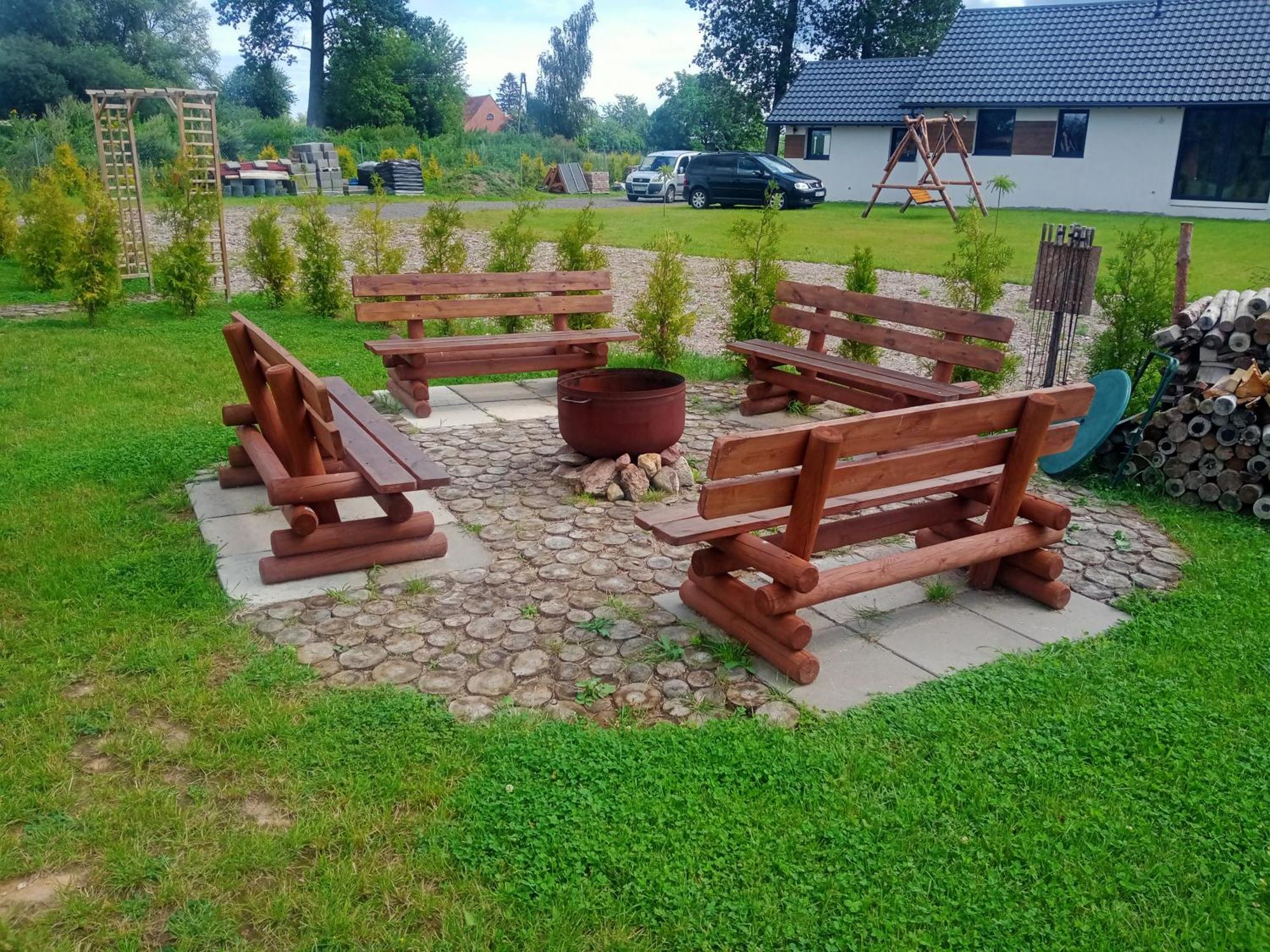 Domki Nad Stawem Стеґна Екстер'єр фото